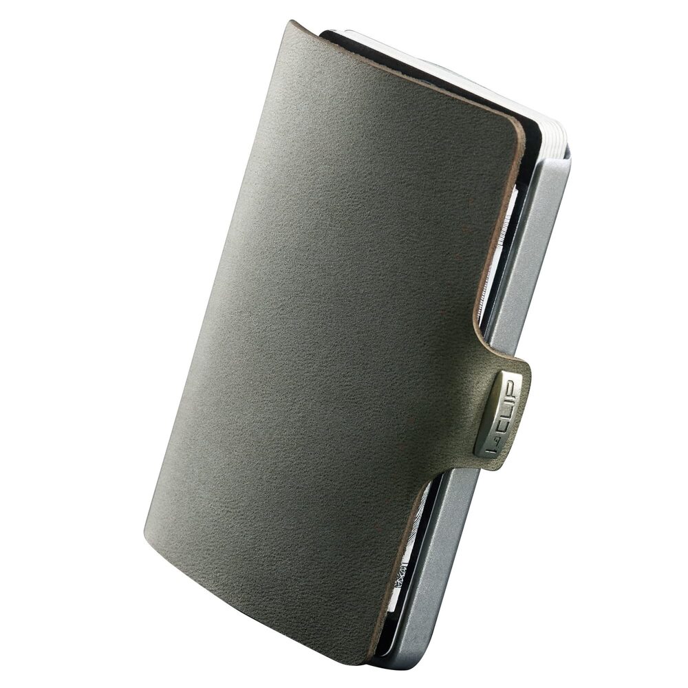 8100 Original Cardholder with MoneyclipSmooth Leather Slim Wallet